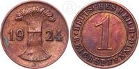 Deutschland - Weimar 1 Pfennig Weimarer Republik - 1 Pfennig Kursmünze -