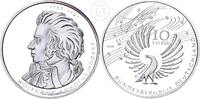 Deutschland BRD 10 Euro 10 € Gedenkmünze - 250. Geburtstag Wolfgang Amadeus Mozart -