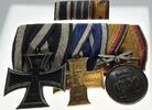 Deutsches Kaiserreich Ordenspange 3er Ordensspange + Miniatur -