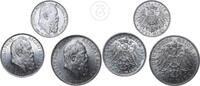 Bayern 2, 3 und 5 Mark Luitpold, Prinzregent 1886-1912 -