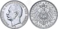 Deutsches Kaiserreich - Baden 3 Mark Großherzogtum Baden 3 Reichsmark Friedrich II. -