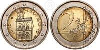 San Marino 2 Euro Kursmünze Regierungspalast (Palazzo Pubblico) -