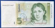 Deutschland BRD 5 Deutsche Mark 5 DM Banknote -