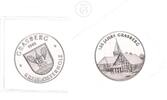 Grasberg Silbermedaille Kreis Osterholz - 150 Jahre Grasberg -