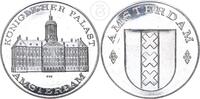 Deutschland Silbermedaille Königlicher Palast - Amsterdam -