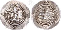 Griechenland Drachme Sasaniden Königreich Husrar (Khosrau) II -
