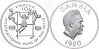 Zambia 10 Kwacha Internationales Jahr des Kindes -