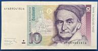 Deutschland BRD 10 Deutsche Mark 10 DM Banknote -