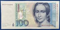 Deutschland BRD 100 Deutsche Mark 100 DM Banknote -