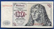 Deutschland BRD 10 Deutsche Mark 10 DM Banknote -