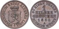 Fürstentum Reuss - ältere Linie 1 Silbergroschen Heinrich XXII. 1859-1902 -
