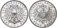 Deutsches Kaiserreich - Lübeck 5 Mark Freie und Hansestadt Lübeck - Fünf Reichsmark -