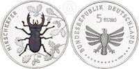 Deutschland BRD 5 Euro 5 € Gedenkmünze - Hirschkäfer (Farbdruck) -