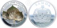 Samoa 10$ 2015 1 oz Silber - Serie Gold Leaf Collection - dreidimensiona... 115,00 EUR  + 10,00 EUR frais d'envoi