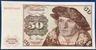 Deutschland BRD 50 Deutsche Mark 1980 50 DM Banknote I-II, leichte Mitte... 95,00 EUR  + 10,00 EUR frais d'envoi