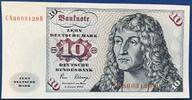 Deutschland BRD 10 Deutsche Mark 1980 10 DM Banknote I 25,00 EUR  + 7,00 EUR frais d'envoi