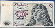 Deutschland BRD 10 Deutsche Mark 1970 10 DM Banknote I 25,00 EUR  + 7,00 EUR frais d'envoi