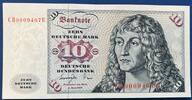 Deutschland BRD 10 Deutsche Mark 1977 10 DM Banknote I 19,00 EUR  + 7,00 EUR frais d'envoi