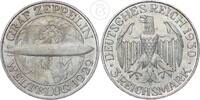 Deutschland - Weimar 3 Mark 1930 A Weimarer Republik - 3 Reichsmark Zepp... 130,00 EUR  + 10,00 EUR frais d'envoi