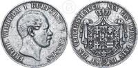 Altdeutschland - Hessen Taler 1861 Hessen-Kassel Kurf&uuml;rst Friedrich Wilh... 120,00 EUR  + 10,00 EUR frais d'envoi