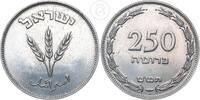 Israel 250 Pruta / Prutot 1949 H vz-pr&auml;gefrisch 30,00 EUR  + 7,00 EUR frais d'envoi