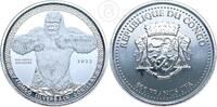 Kongo, Demokratische Republik 500 Francs CFA 2022 1 Unze Silber Gorilla ... 75,00 EUR  + 10,00 EUR frais d'envoi