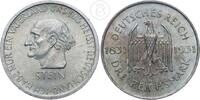 Deutschland - Weimar 3 Mark 1931 A Weimarer Republik - 3 Reichsmark Frei... 100,00 EUR  + 10,00 EUR frais d'envoi