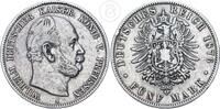 Deutsches Kaiserreich - Preussen 5 Mark 1876 A 5 Reichsmark Kaiser Wilhe... 60,00 EUR  + 10,00 EUR frais d'envoi
