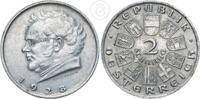 &Ouml;sterreich 2 Schilling 1928 Franz Schubert (1797-1828) ss 17,00 EUR  + 7,00 EUR frais d'envoi