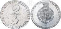 Braunschweig-Calenberg-Hannover 2/3 Taler 1833 Wilhelm IV. (1830-1837) s... 140,00 EUR  + 10,00 EUR frais d'envoi