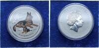 Australien 2 Dollar 2oz Silber Lunar II Serie: Jahr des Hundes - Coloured edition from The Perth Mint -