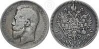 Rußland 1 Rubel Zar Nikolaus II. -