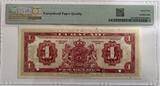 Curaçao een gulden 1942 rare specimen PMG 64 EPQ