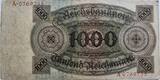 Germany 1000 Mark 1924 VF