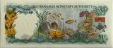 Bahama’s one dollar 1965 UNC