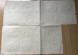 Frankrijk 50 sols 1793 Sheet of 18 pieces! XF
