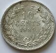 Nederland Tien cent 1889 UNC.