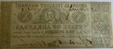 Arkansas ten dollars 1862 XF