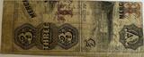 Savannah five dollars 1862 mechanics savings&loan association F/VF