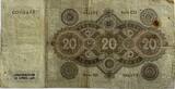 Nederland twintig gulden 1926 VF-