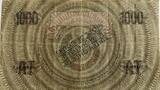 Nederland 1000 gulden 1938 several pinholes, demonetised VF
