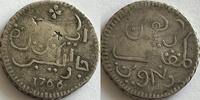 Dutch East-India (Java) ropij 1766 two unknown countermarks (stars) VF