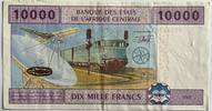 10.000 franc 2002 Central African States (Congo)  SS