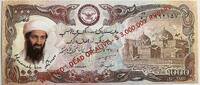 Afghanistan American propaganda note ND Osama bin Laden UNC 20,00 EUR  + 4,00 EUR frais d'envoi