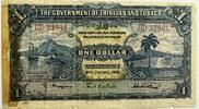 Trinidad and Tobago one dollar 1939 SS- 49,00 EUR  + 9,00 EUR frais d'envoi