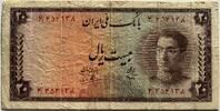 Iran twenty rial 1948 SS- 49,00 EUR  + 9,00 EUR frais d'envoi
