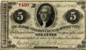 United States (New Jersey) five cent 1862 high grade for type AU/UNC 160,00 EUR  + 16,00 EUR frais d'envoi