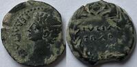 Roman Empire AE As ND Spain/Julia Traducta (Augustus 27BC-14AD) F+