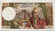 France ten franc some pinholes -