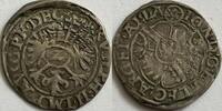 France (Strasbourg) 2 kreuzer Johann von Manderscheid (1569-1592) with nice patina -